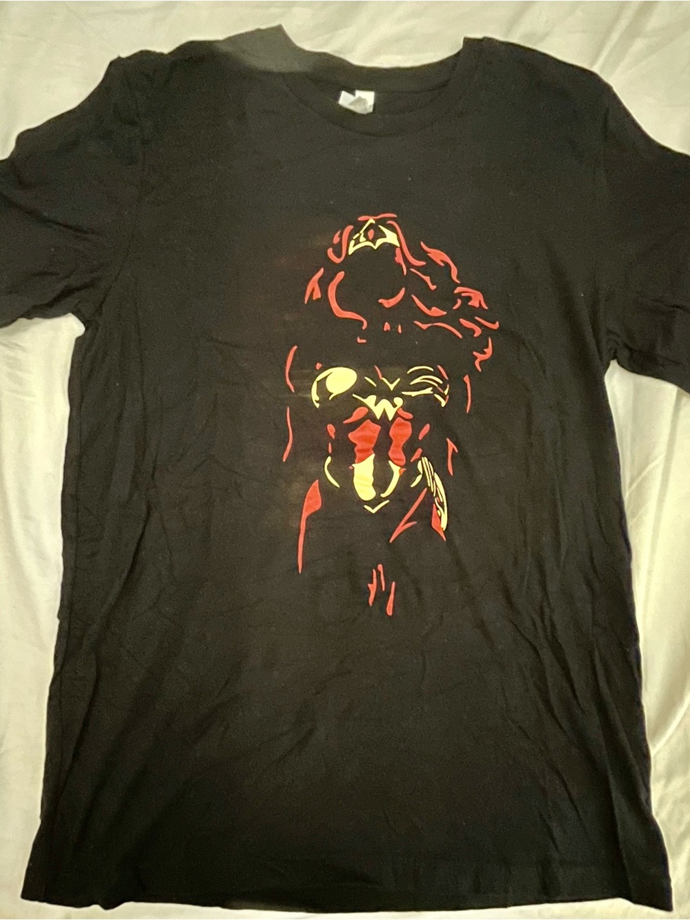 Black Graphic Wonder Woman Logo T-Shirt